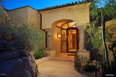 Wrought Iron Custom Designed Entry