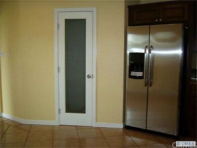 Spacious pantry.