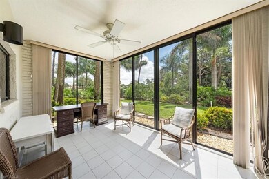 Den with Golf Course view