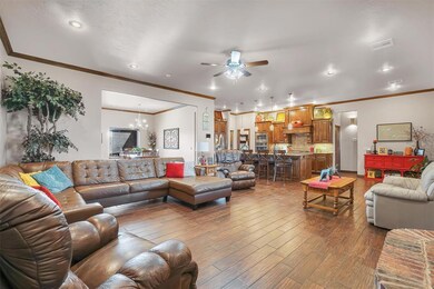 Spacious living room.