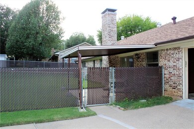 Covered patio.
