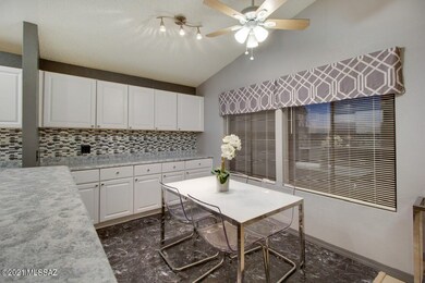 Dining Area with Cabinets