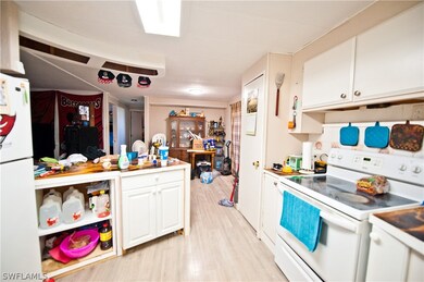 A convenient kitchen next to the dining area