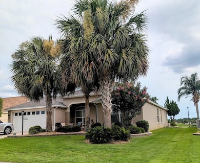 Block and stucco with elegance all around.  Backs up to Truman Executive Gof course and the pond it surrounds