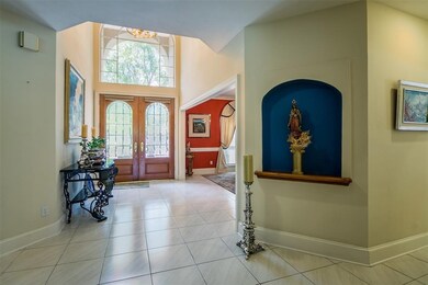 Another view of spacious entrance. This tile floor