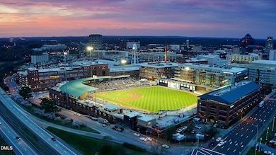 Durham Bulls Stadium and Downtown Durham