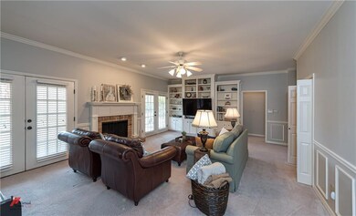 Over sized family room.