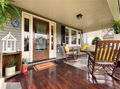 Beautiful front porch.