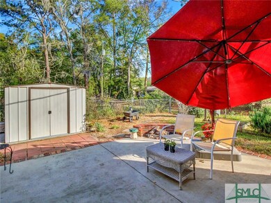 Backyard Patio and Shed
