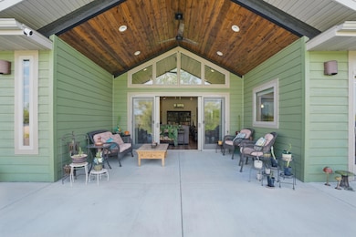 Covered Vaulted Patio