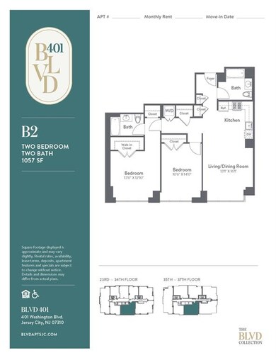 401 Washington Blvd unit 3706, Jersey City, NJ 07310 - photo 5