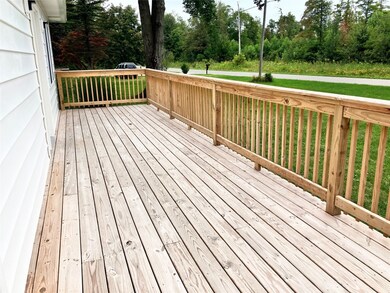 Huge deck!