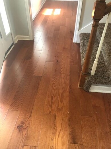 Floor in foyer and formal dining room