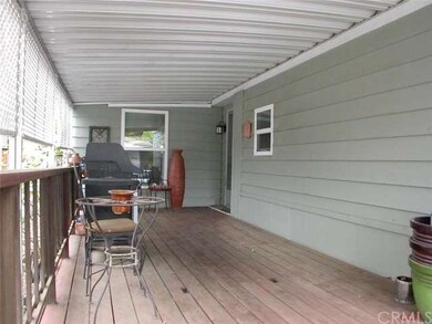 Expansive covered front porch