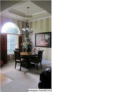 Open Formal Dining with tray ceiling