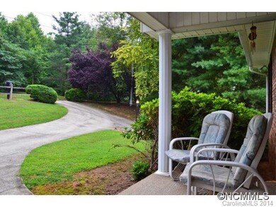 Front porch and drive