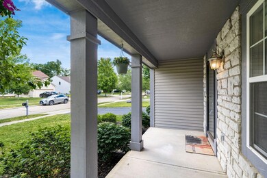 Covered porch
