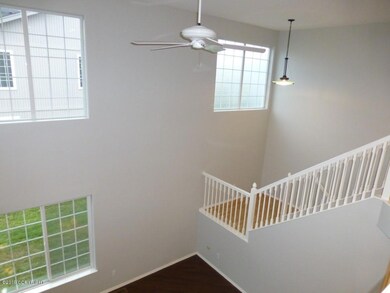 Two Story Ceilings in Living Room