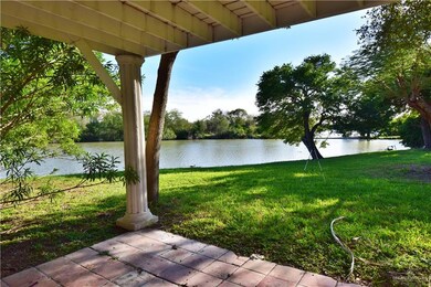 View of yard featuring a water view