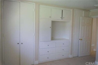 Massive storage in the master bedroom.