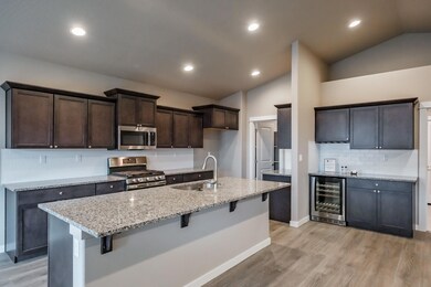 Orchard - Kitchen Brown Cabinets Flush C