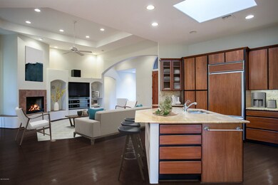 Option with Dark wood Floors