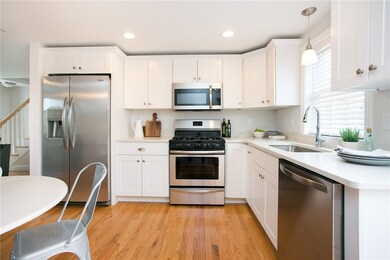 Photo of kitchen from model unit