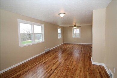 GORGEOUS refinished Hardwood Flooring in Living Ro