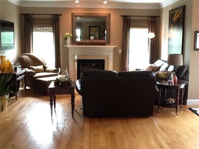 Living Room. Living Room with Gas Fireplace