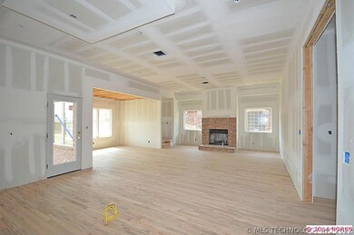 View from Gallery into Living Room/Dining and Offi