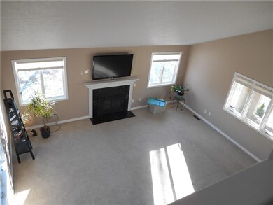 View of Great Room from Loft