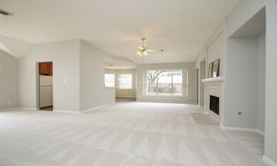 Open Living Room shows lots of room to entertain.