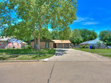 View of front of property with an attached garage,