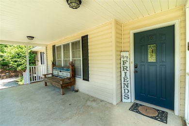 Large front porch