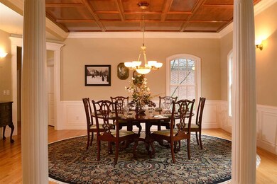 Oversized Dining Room located right off the Foyer