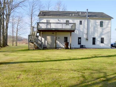 Exterior Back. Entertain on the large back deck