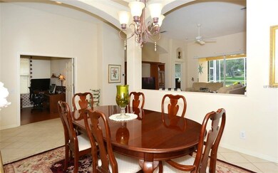 Dining room to study