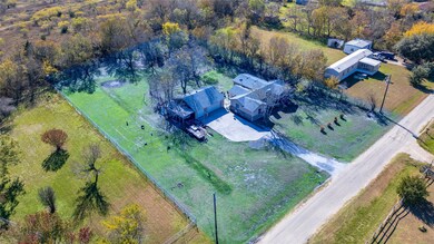 Bird's eye view with a rural view