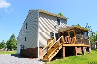 Sycamore - showing upgrade of rear deck with scree