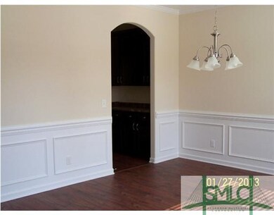 Dining Room. Beautiful dining room with trim work,