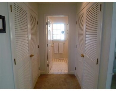 Bathroom. View to Master Bath and double closets o