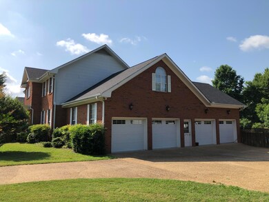 Four-car garage