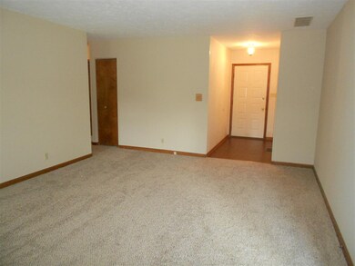 Front foyer opens into the living room.  Brand new