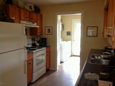 Kitchen and laundry room
