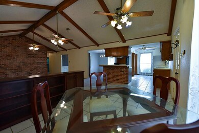 Breakfast area open to spacious kitchen