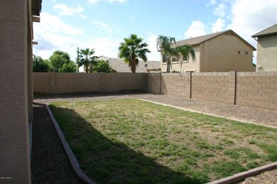 Large backyard