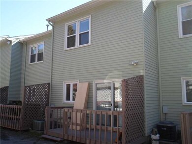 Exterior Back. Slider to Deck