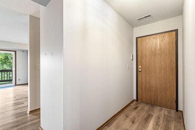 A roomy entry welcomes you to the unit