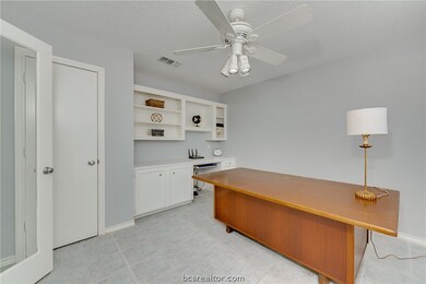 Private office off the entry