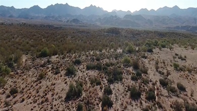 View of mountain background to north east